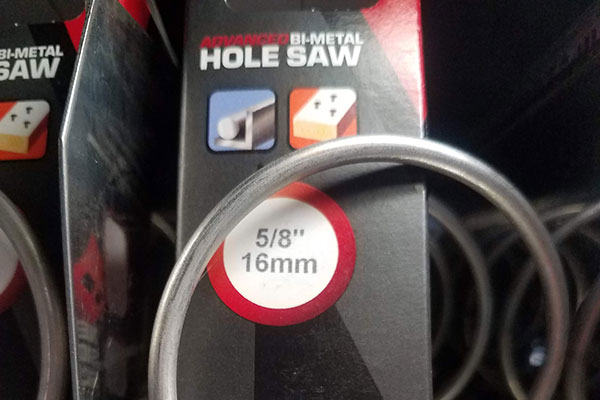 Hole Saw Vending