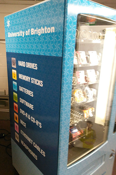Brighton University Consumables Machine